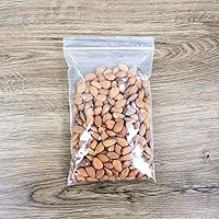 Vista 3 de 6" X 9" (100 bolsas) Bolsas de plástico transparente con cierre zip resellable de 2 mil