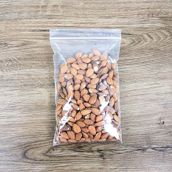 6 X 9 (100 Bags) 2 Mil Clear Reclosable Zip Plastic Poly Bags with Resealable Lock Seal Zipper