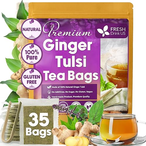 Miniatura 185 de FreshDrinkUS, 135 bolsas de té de cardo mariano premium, 100% natural y puro de semillas de cardo mariano. Té de hierbas con semillas de cardo