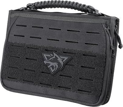 WYNEX Large Tactical Molle Admin Pouch, EDC Tool Organizer Bag | Storage for Medical & Electronic Gear, 900D Nylon Pouch for Outdoor Hiking, Travel, Everyday Carry, Gifts for Men Women