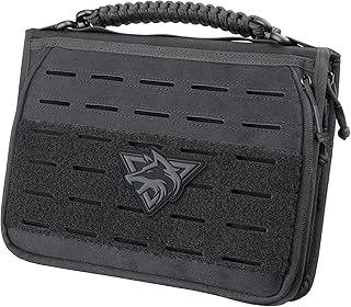 WYNEX Molle Admin Pouch for iPad, Tactical EDC Utility Tool Pouch of Large Design, EDC Organizer Medical Bag, Modular Pouches Molle Accessories, Electronic Gear Bag