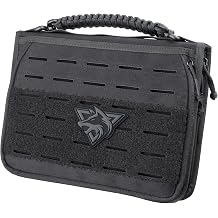 WYNEX Tactical Molle Admin Pouch, 11  Tablet Sleeve Carrying Bag, Molle Utility Tool Pouch, Electronic Organizer Pouch with EDC Pockets for Cables, iPad, Flashlight, EDC Gear