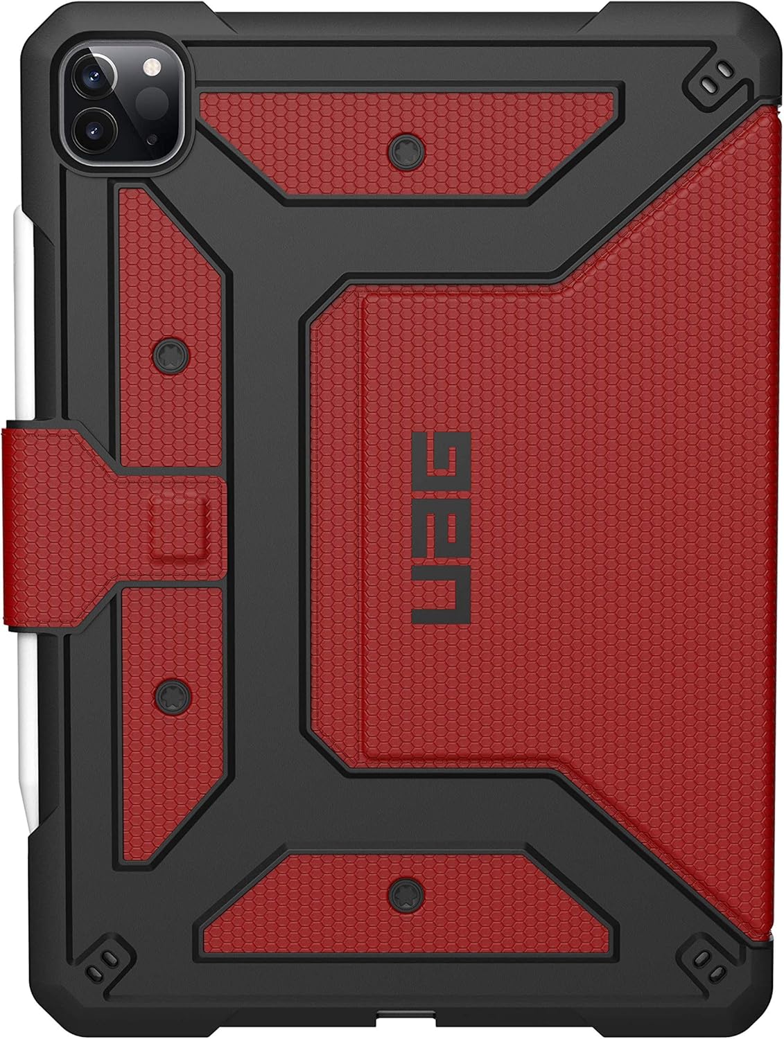 Frее Shірріng 🛒 URBAN ARMOR GEAR UAG iPad Pro 12.9-inch (4th Gen, 2020) Case Metropolis [Magma] Folio Slim Heavy-Duty Tough Multi-Viewing Angles Stand Military Drop Tested Rugged Protective Cover