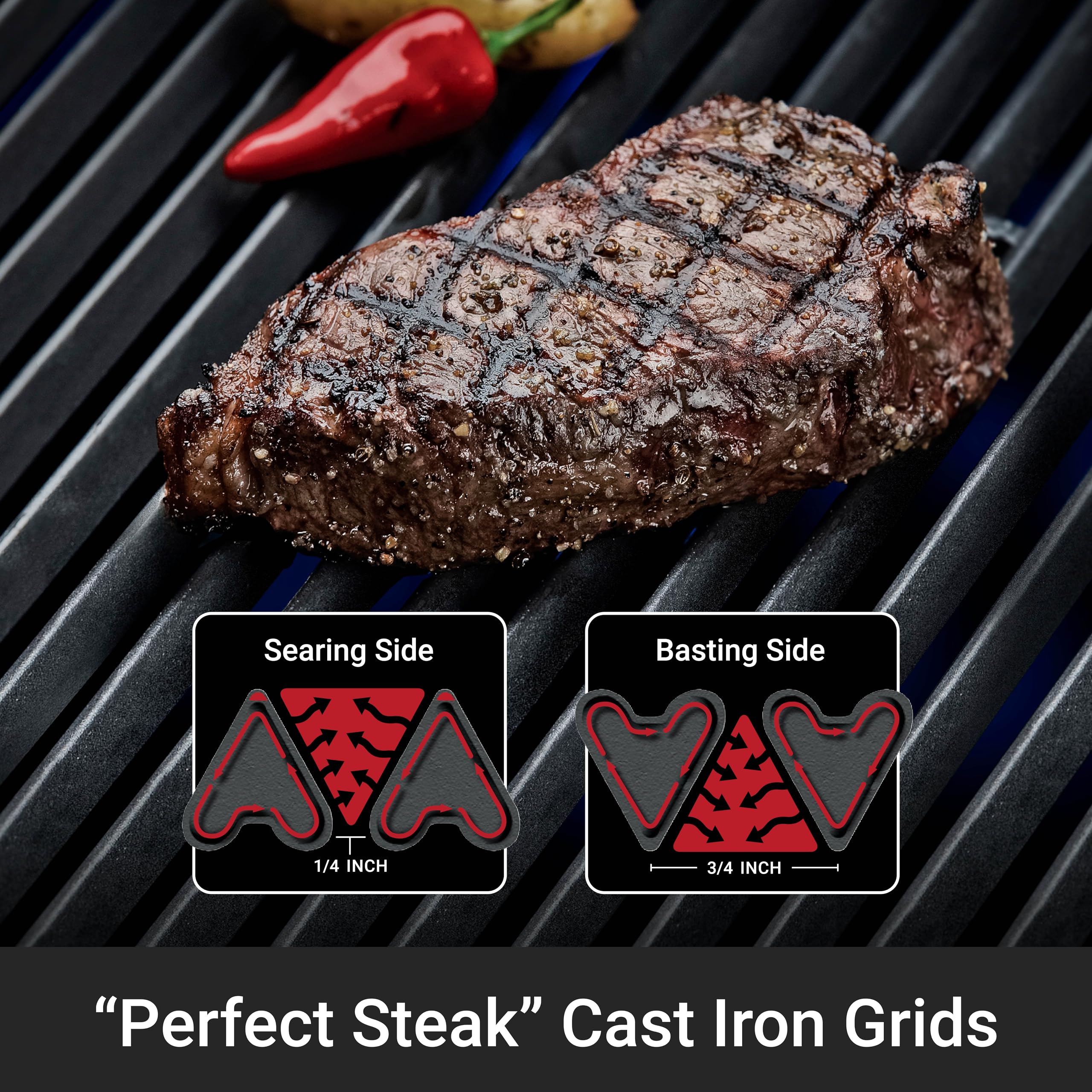 Amazon | Broil King 824154 Royal 320 Shadow 3バーナー プロパン 