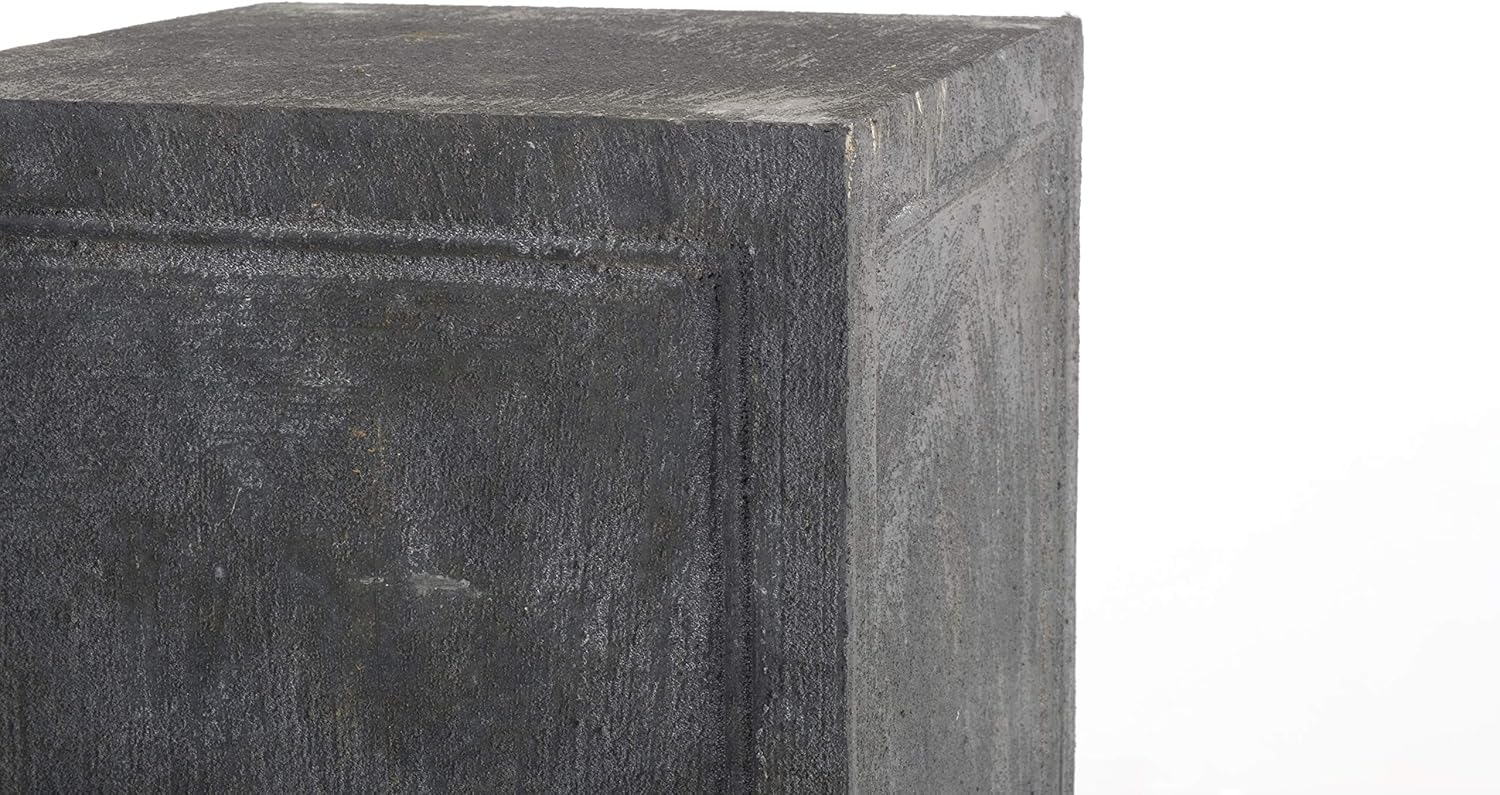 Alfresco Home Contadina Pedestal, Tall, Stromcloud Finish