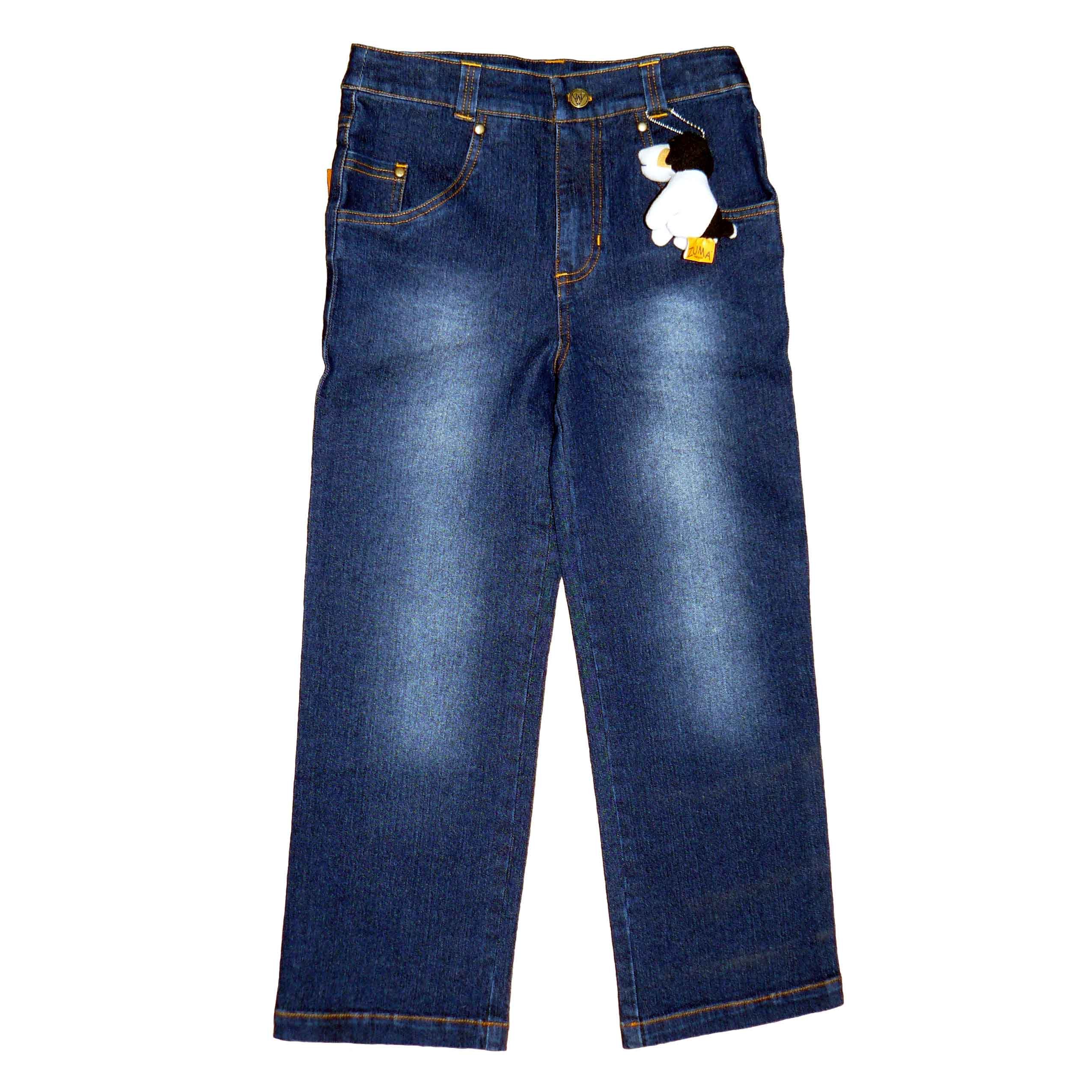Zuma the Dog Loose Fit Five Pocket Jean (Age 9-10 Years) (UK, Age, 9 Years, 10 Years, Regular) Blue