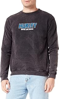 Hurley Men's M Oceancare Tour Fleece Crew Pullover Sweater