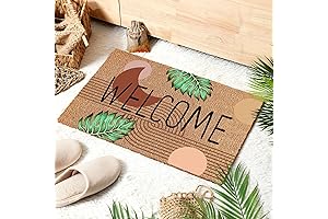 Ceenna Coconut Summer Boho Welcome Doormat