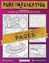 Coloring Broadway - Charlie and The Chocolate Factory Inspired Coloring Pages (Set of 4) “Pure Imagination” Collection, Broadway Musical Merchandise, Ideal Gift for a Broadway Theater Lover