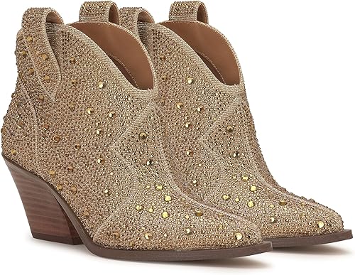 Miniatura 8 de Jessica Simpson Botas vaqueras con punta puntiaguda Zadie 2 Rhinestone para mujer