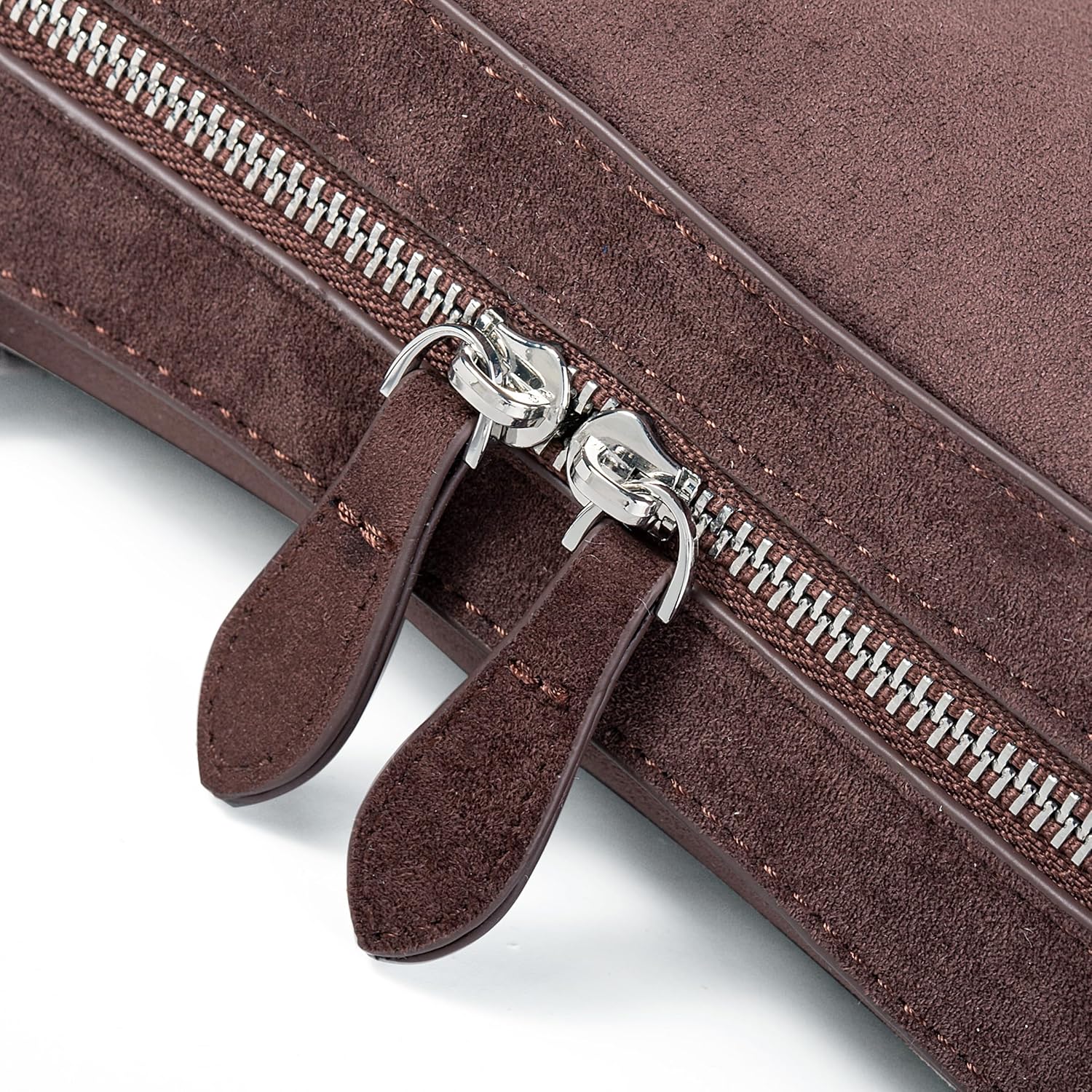 Suede Hobo Bags for Women Shoulder Bag Handbags Chic Purses Satchel for Travel Work - Image 3