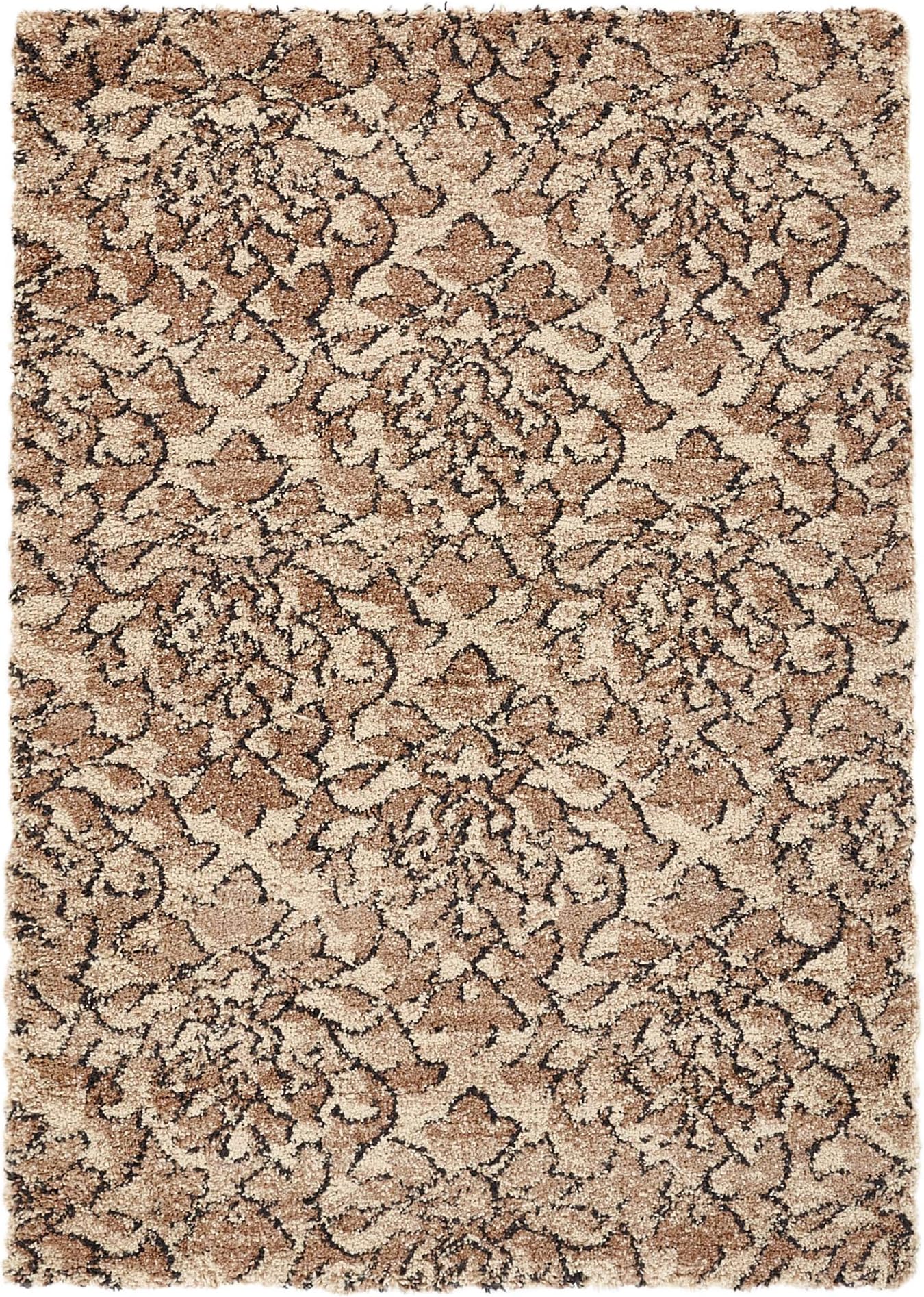 Brentwood Collection Accent Rug, 3'3"x4'11", Beige