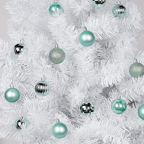 Miniatura 163 de Lulu Home Adornos de esferas para árbol de Navidad, 34 unidades, esferas colgantes Dorado