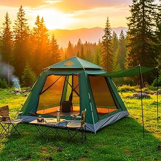 Barraca de Camping 4-6 Pessoas Impermeável