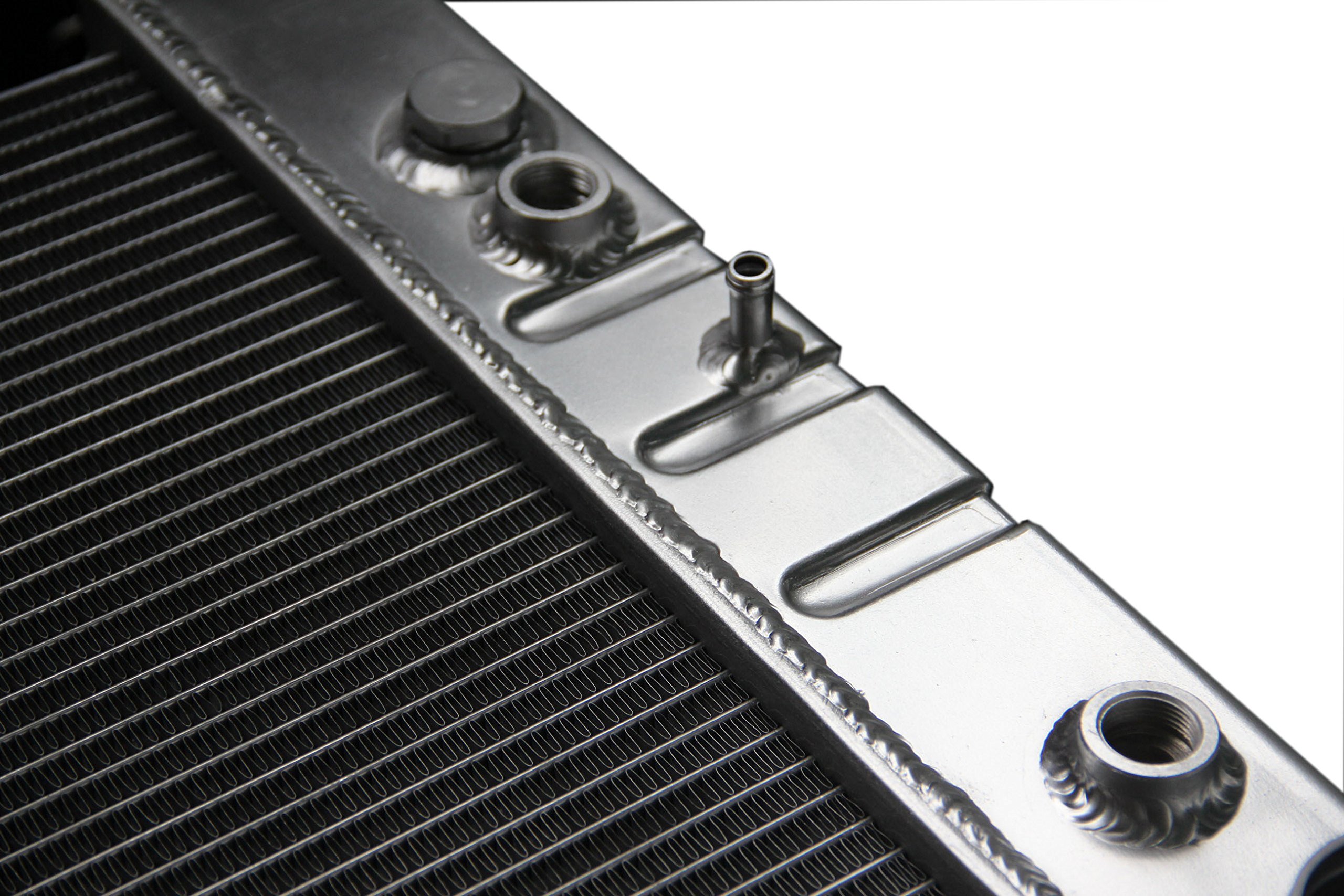 ALLOYWORKS 4-Row Aluminum Radiator For 1982-1991 Chevy GMC 6.2L Diesel V8 Trucks