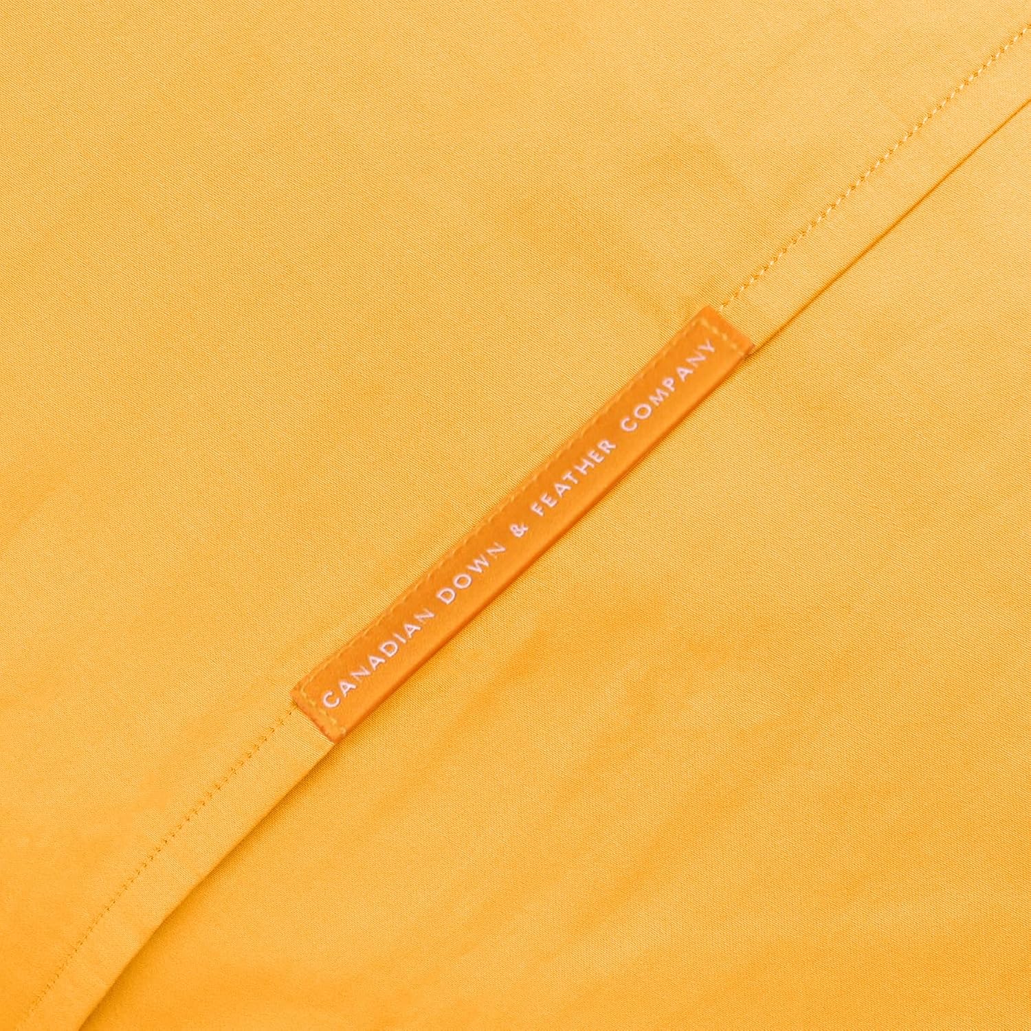 Canadian Down & Feather Co. Queen Pillowcase Set - 300 TC Cotton Pillowcases Soft Breathable 20" x 30" Pillowcases (Amber, Queen)