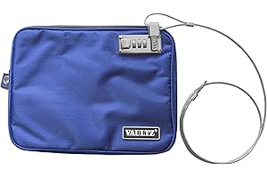 Essential Beach Companion: Vaultz Locking Money Bag for Secure Seaside Adventures
