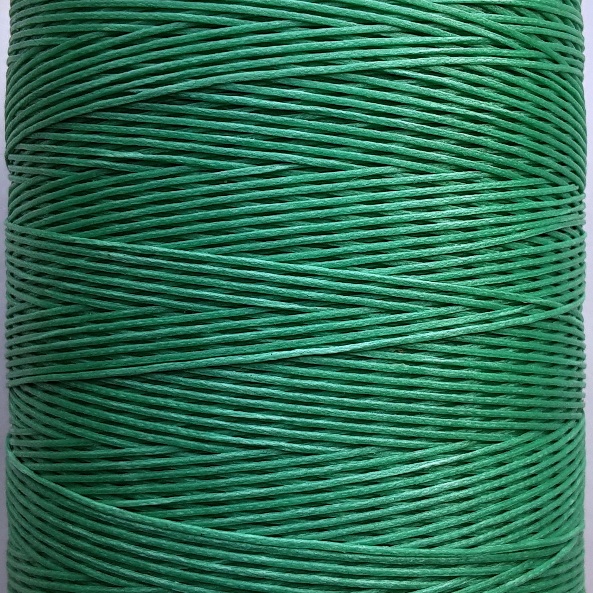 Mart-Mon Multicolor 1Mm Waxed Nylon Cord 5M For Craft Art Jewellery Bracelet Strong & Durable (Mint Green)