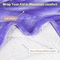 Vista 107 de Catalonia Blanket Hoodie for Kids, Oversized Wearable Sherpa Sweatshirt Pullover for Teens Youth, Gift Idea