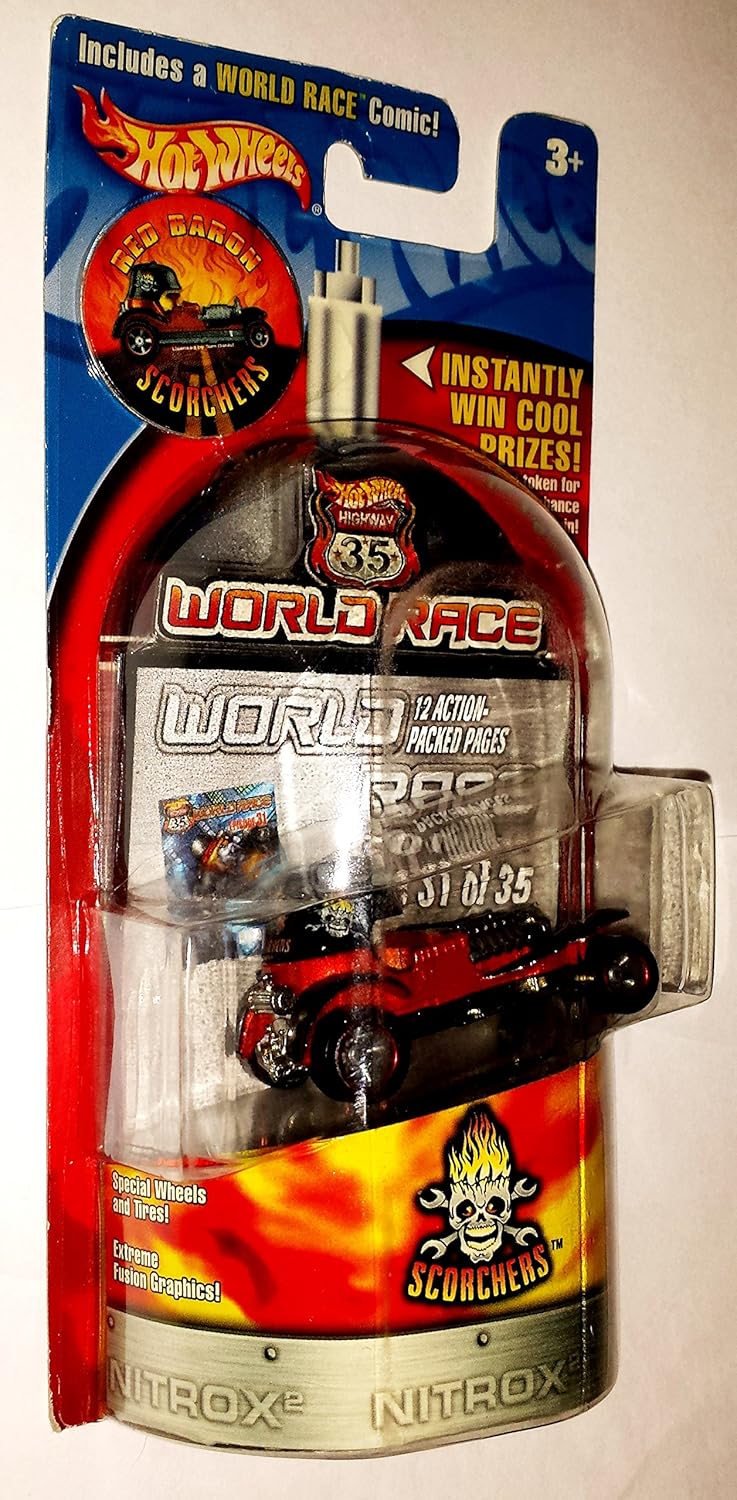 Hot Wheels World Race Highway 35: Scorchers Red Baron 31/35