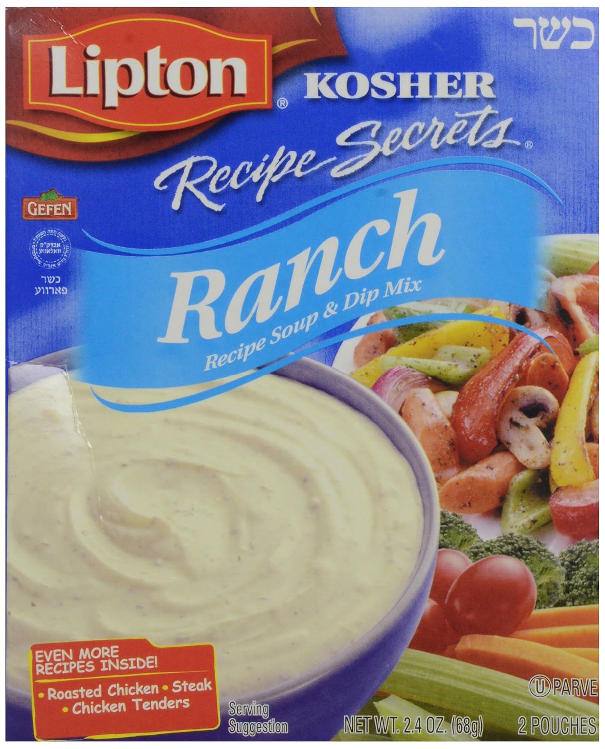 Lipton, Soup Dip Mix Kosher Ranch, 2.4 Oz