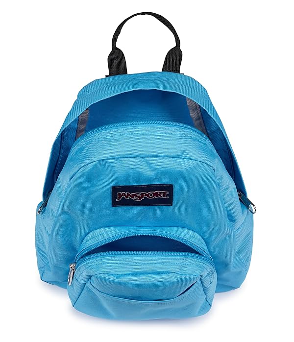JanSport 10.2 L Half Pint Mini Backpack – Small Bag, Electric Azul by JanSport - Used condition - Image 3