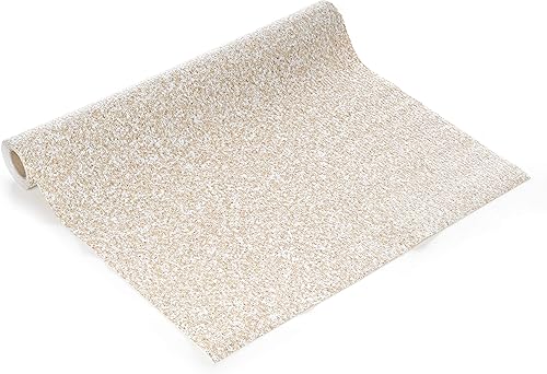 Miniatura 10 de Con-Tact Brand Grip Prints - Forro adhesivo duradero antideslizante para estantes y cajones, 18 x 8 pies, arena de granito