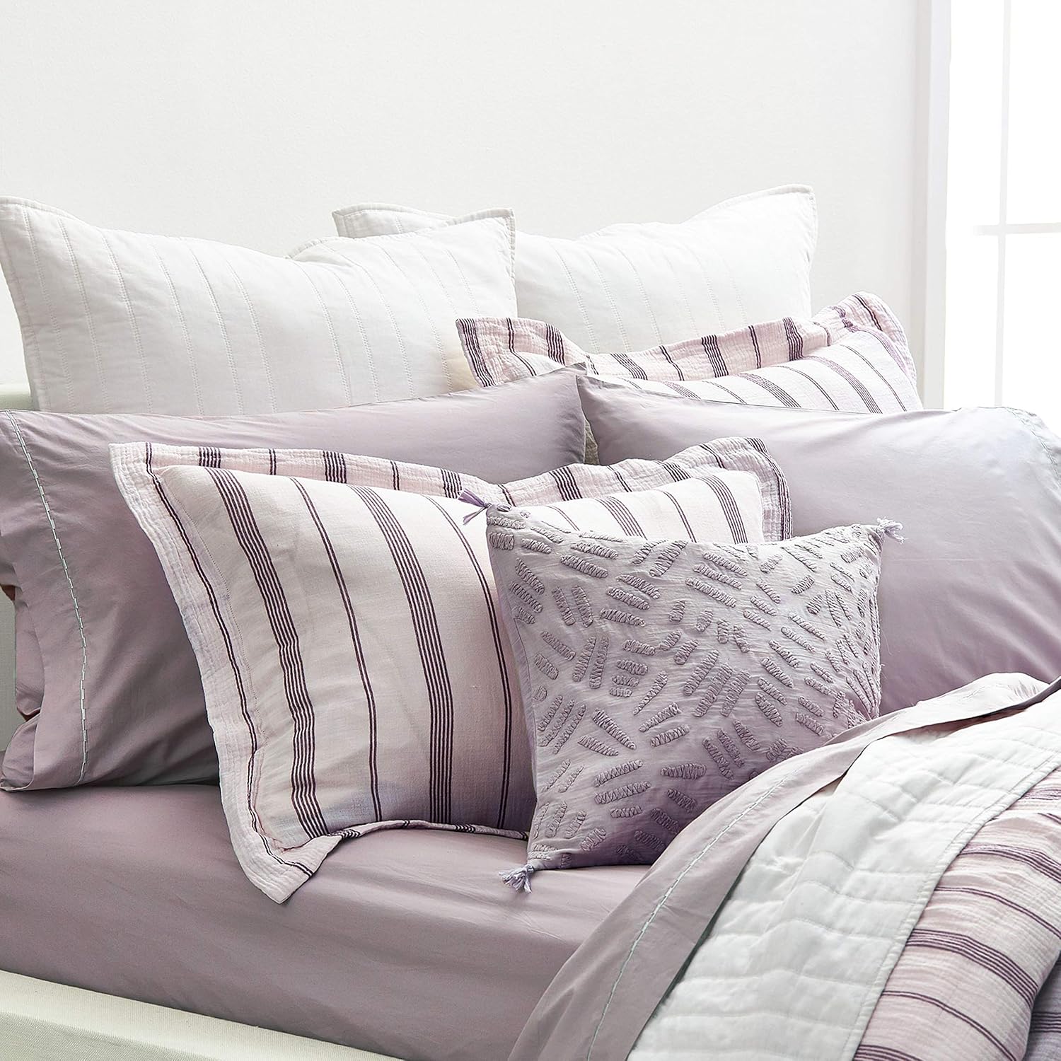 Up To 60% OFF Splendid Home Venice Duvet Set, King, Smoky Purple Tech Deals 🔥 Splendid Home Venice Duvet Set, King, Smoky Purple