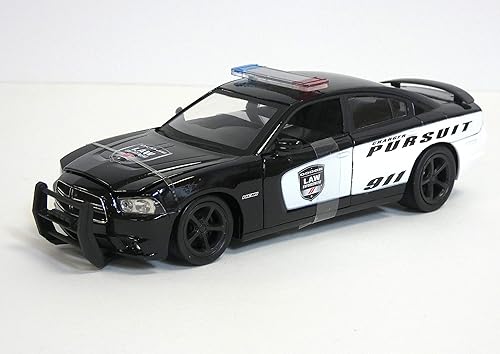 Miniatura 5 de Nuevo Ray Dodge Charger Pursuit Carro de policía fundido a troquel escala 1/24