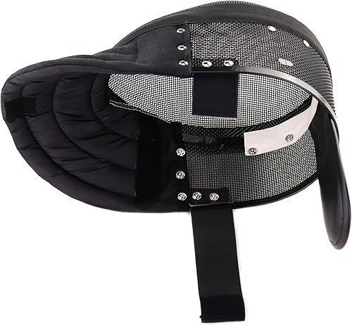 Vista 15 de LEONARK Armoury Casco Hema - Máscara de entrenador de esgrima - Máscara de grado nacional certificada CE 350N - Equipo de protección de esgrima