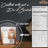 Vista 2 de Keystone Meats Carne de res enlatada de 28 onzas de calor natural y servir, carne enlatada totalmente cocida, lista para comer, 5 años de vida útil