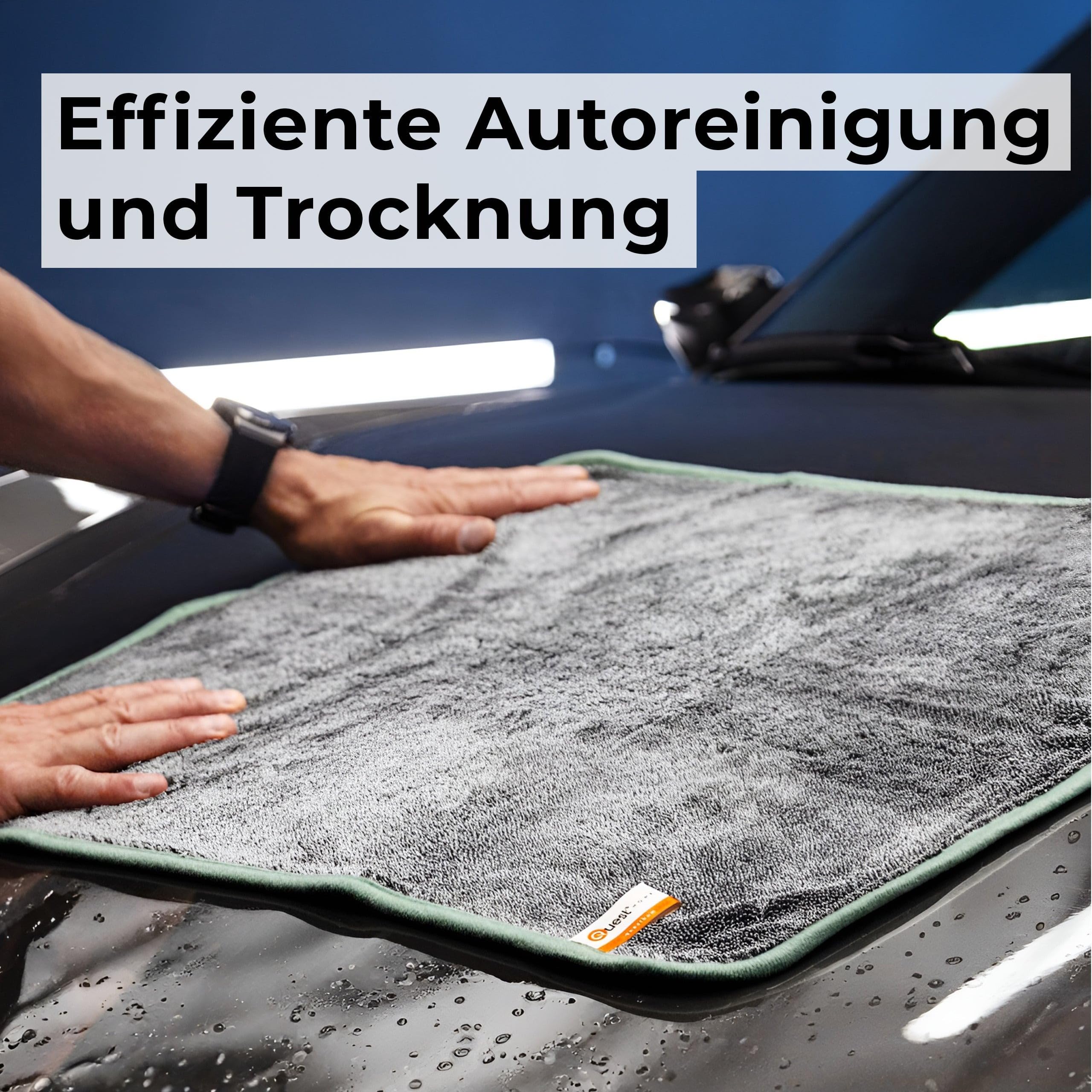 Quest Mikrofaser Reinigungstuch 50x60 cm saugstark - So Dry, Set mit 24