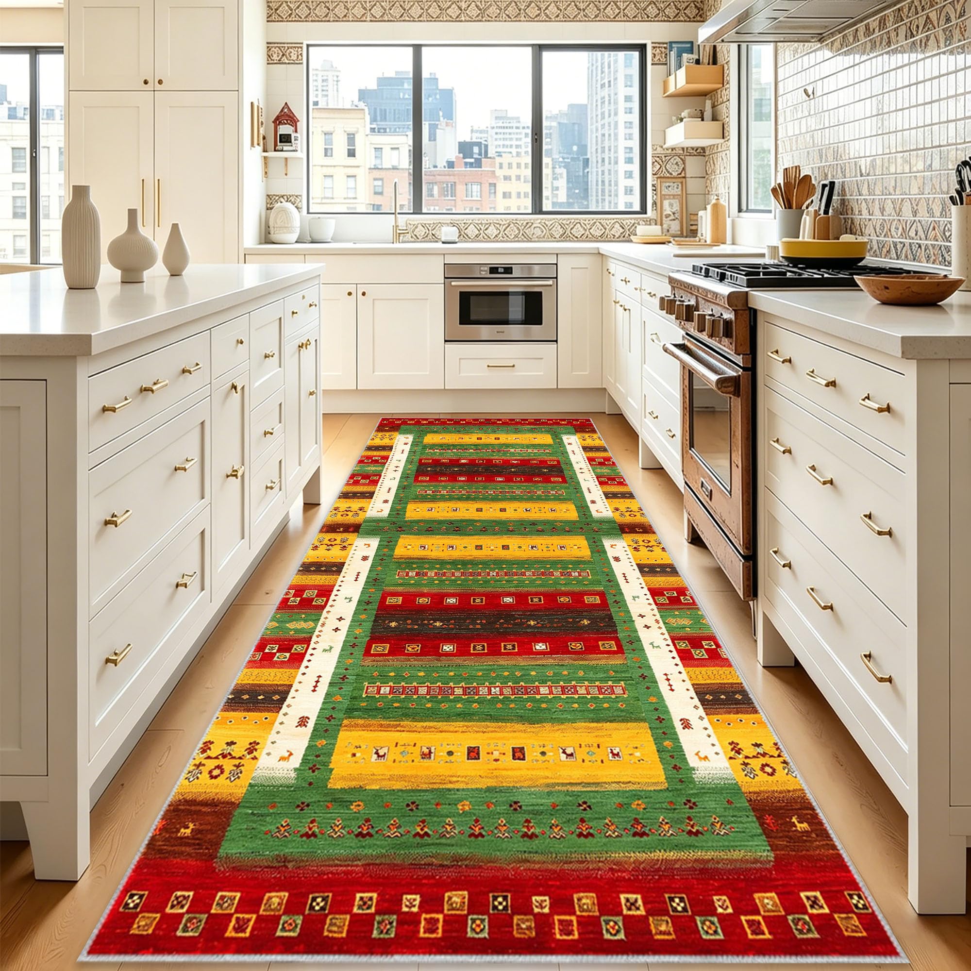 Tapis Couloir Antidérapant Long Rug 100 x 300 cm