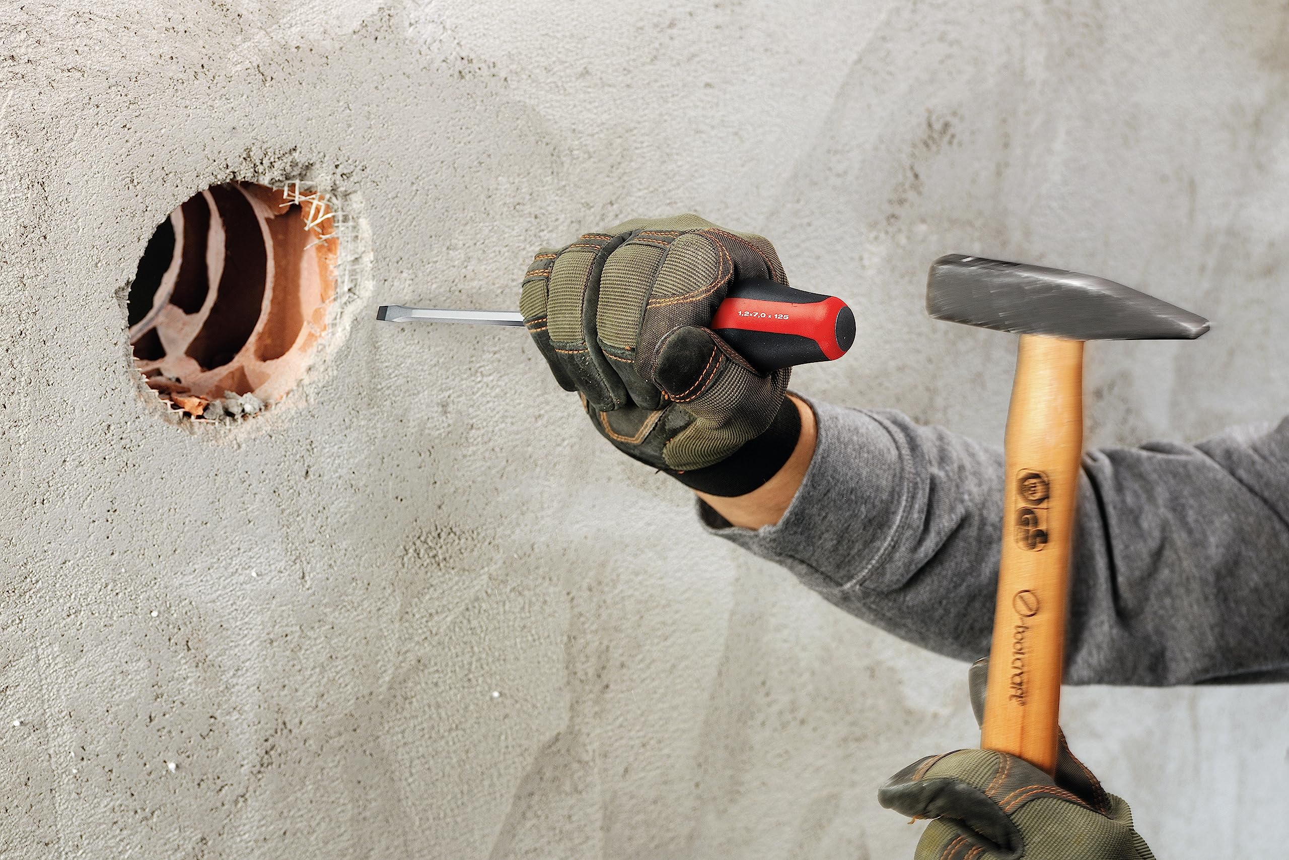 Hilti 2039207 S-SD-S COMP 7-częściowy zestaw wkrętaków ręcznych (wkrętarka ręczna, z końcówką Black Point i ramą do montażu na ścianie, wkładka sześciokątna)