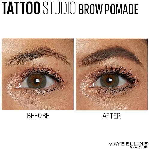 Vista 7 de Maybelline New York Tattoostudio Pomada para ceja de larga duración, valor no encontrado, Valor no encontrado 378 CENIZA MARRÓN