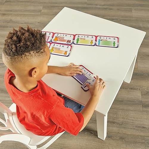 Miniatura 8 de hand2mind Numberblocks - Juego de rompecabezas para añadir y restar juegos de suma y resta rompecabezas de matemáticas números para niños pequeños y