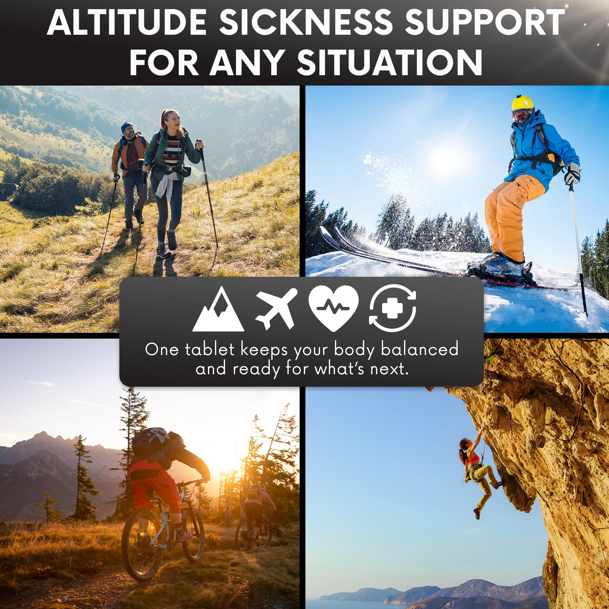 Altitude Sickness Acclimation Tablets (20 Tablets) | Supports Rapid Altitude Acclimation & Recovery | Altitude Sickness Prevention & Hydration Aid | Altitude Sickness Medicine for High Altitude — Amazon image 7