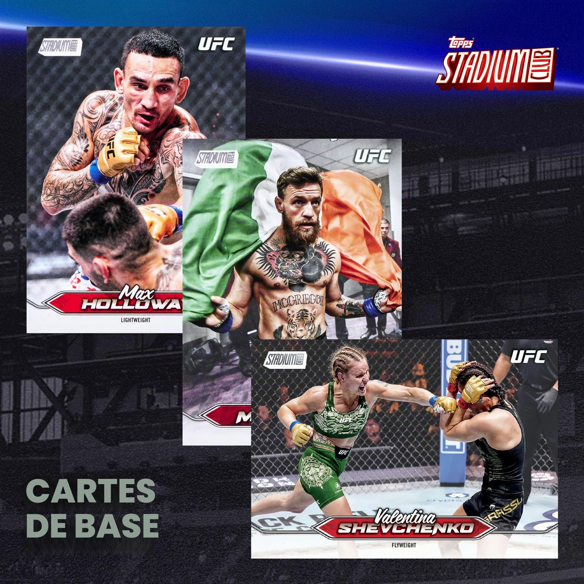 Topps Stadium Club UFC 2025 – Scellé en Usine – Boîte économique