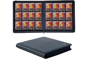 Pokemon Binder 12 Pocket Card Album for Standard Size MTG & Sports Cards