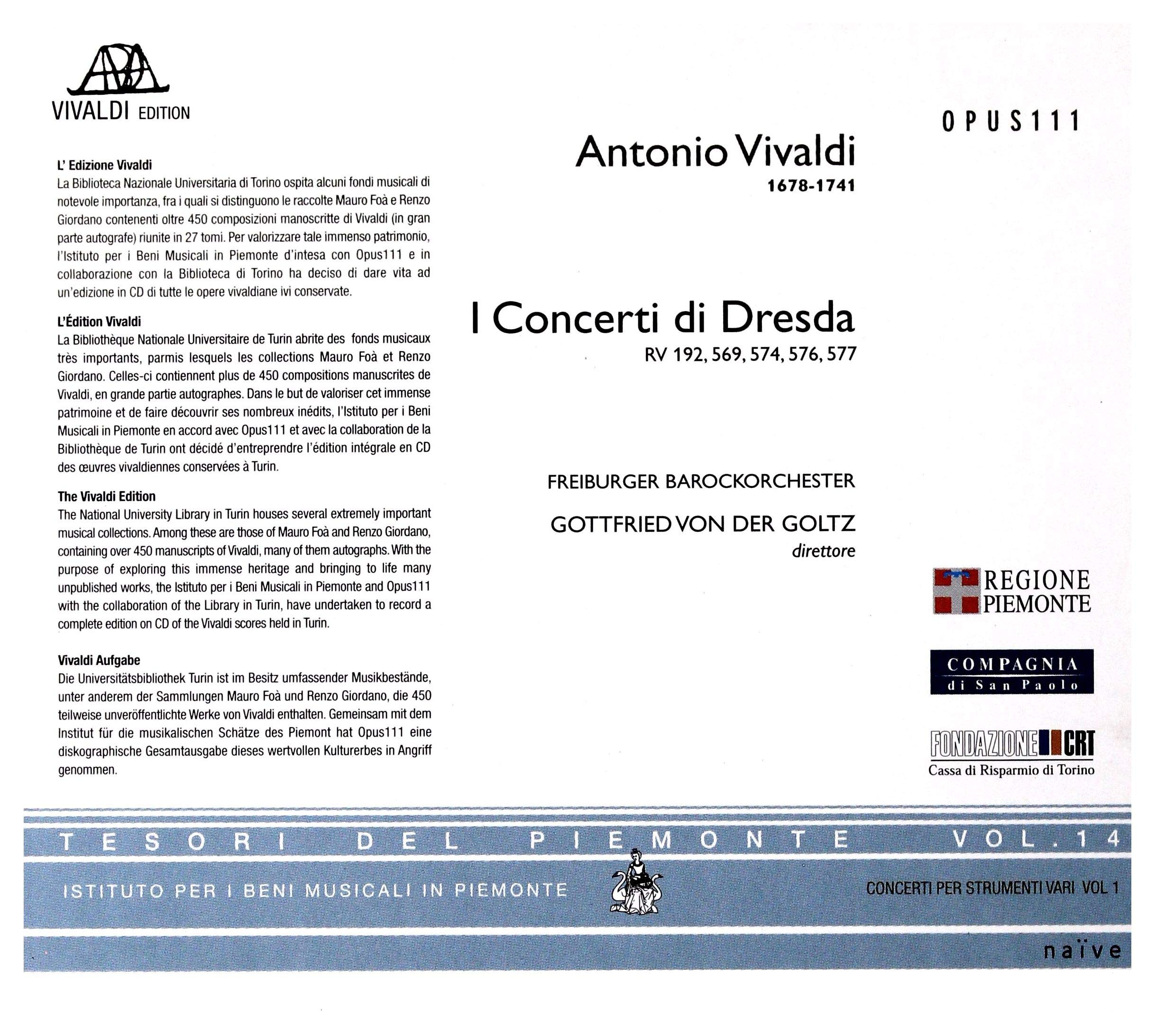 I Concerti di Dresda