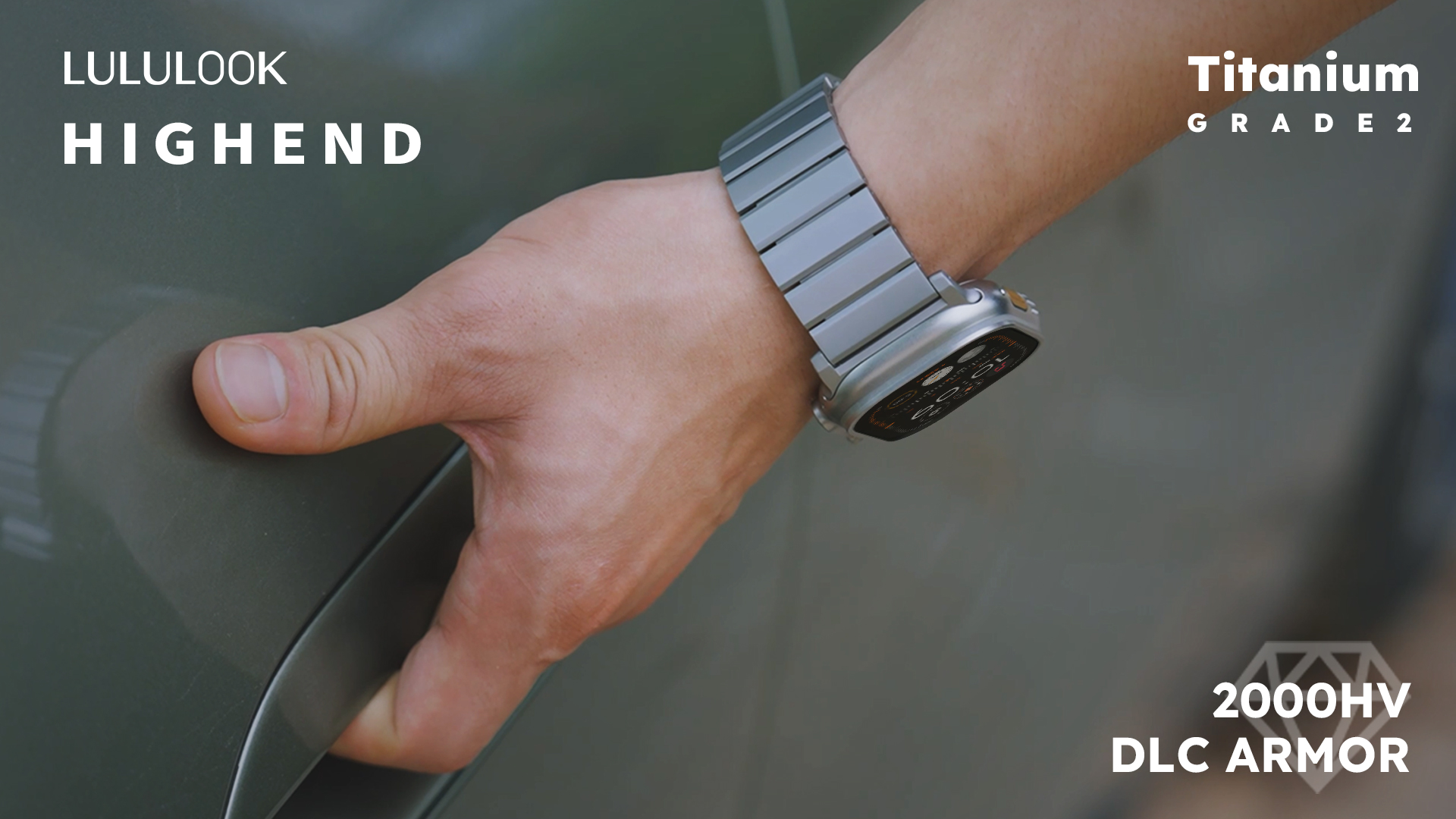 Amazon.com: LULULOOK Titanium Band for Apple Watch Ultra 3/Ultra 2