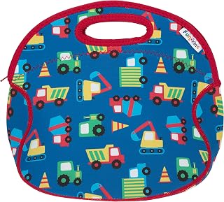 Funkins Neoprene Lunch Bag for Kids, Machine Washable, Insulating, Expandable and Collapsible, PVC, BPA, Lead and Phthalate Free