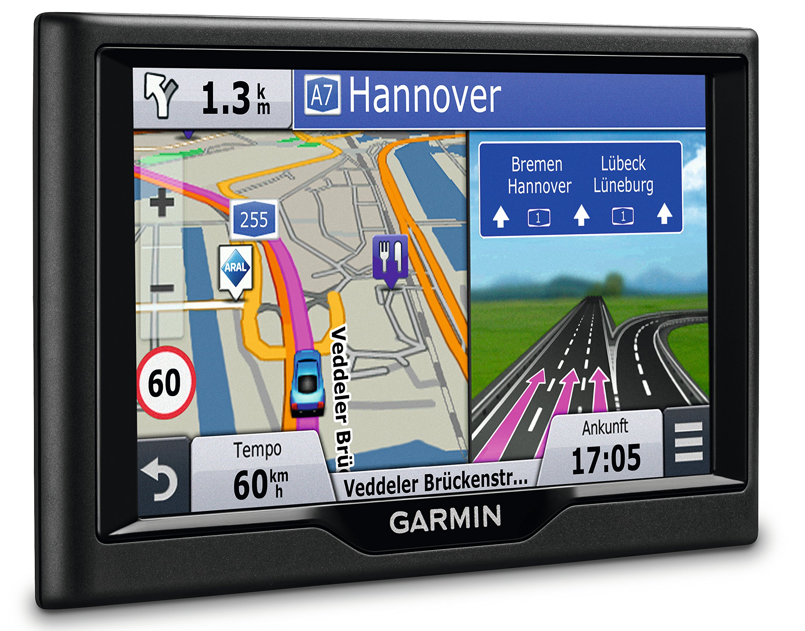 Garmin nüvi 57 LMT CE Premium Traffic Navigationsgerät (12,7 cm (5 Zoll) Touchscreen, CN Kartenmaterial für Zentraleuropa