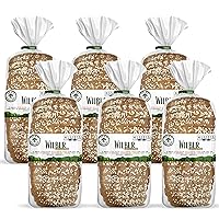 Vista 13 de Dr. B's Wilbur Five Harour Pan multigrano 0.04 oz de carbohidratos netos y 0.27 oz de proteína Bajo en calorías, vegano, sin azúcar Pan de pan