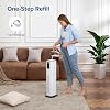 Humidificador inteligente LEVOIT OasisMist 1000S (10L) para hogar, habitación grande, dormitorio, dura 100 horas, apto para plantas de interior, cubre hasta 600ft², fácil llenado superior, control remoto y por voz, modo automático, silencioso, blanco 7