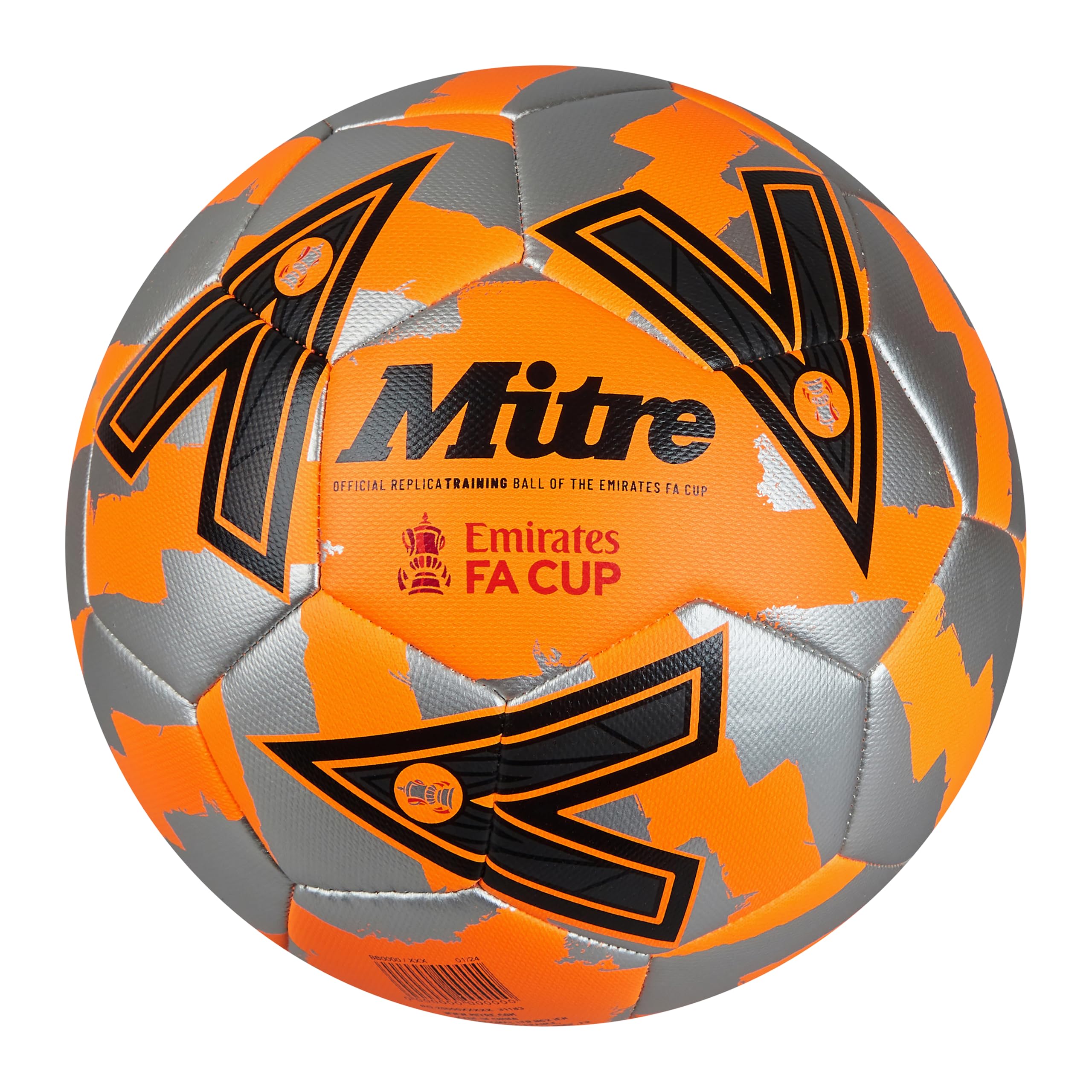 MitreUnisex Adult Training FA Cup Football Powerful Training Ball Particularly Durable Design Ball