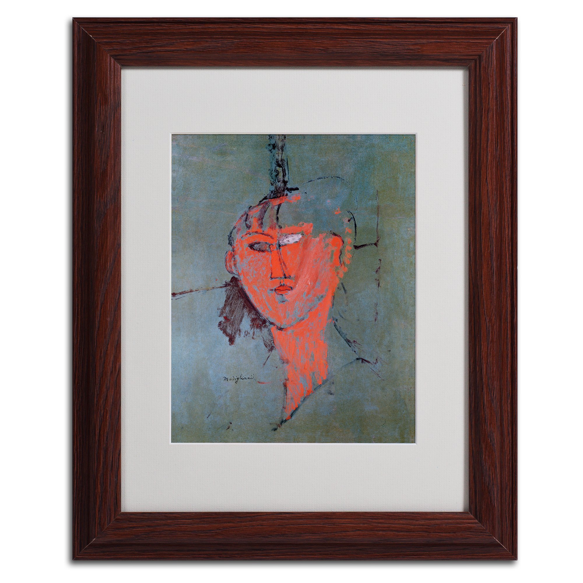 美術品 Amazon.co.jp: Trademark Fine Art アマデオ モディリアニ作 レッド