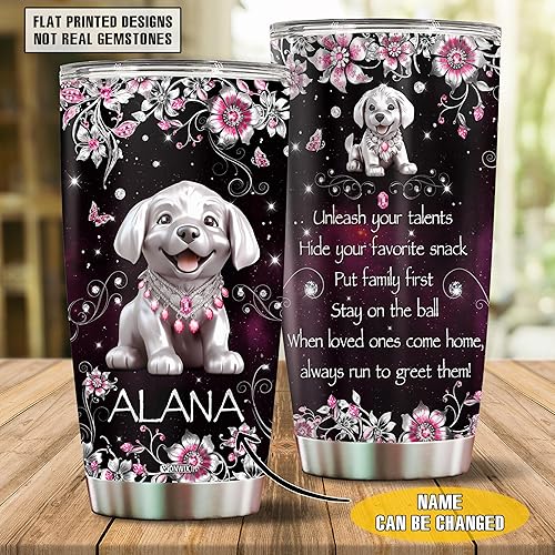 Miniatura 2 de Regalos personalizados para mujeres Golden Retriever, taza de café, regalo para amantes de los perros, dueños, esposa, hija, Navidad, cumpleaños,