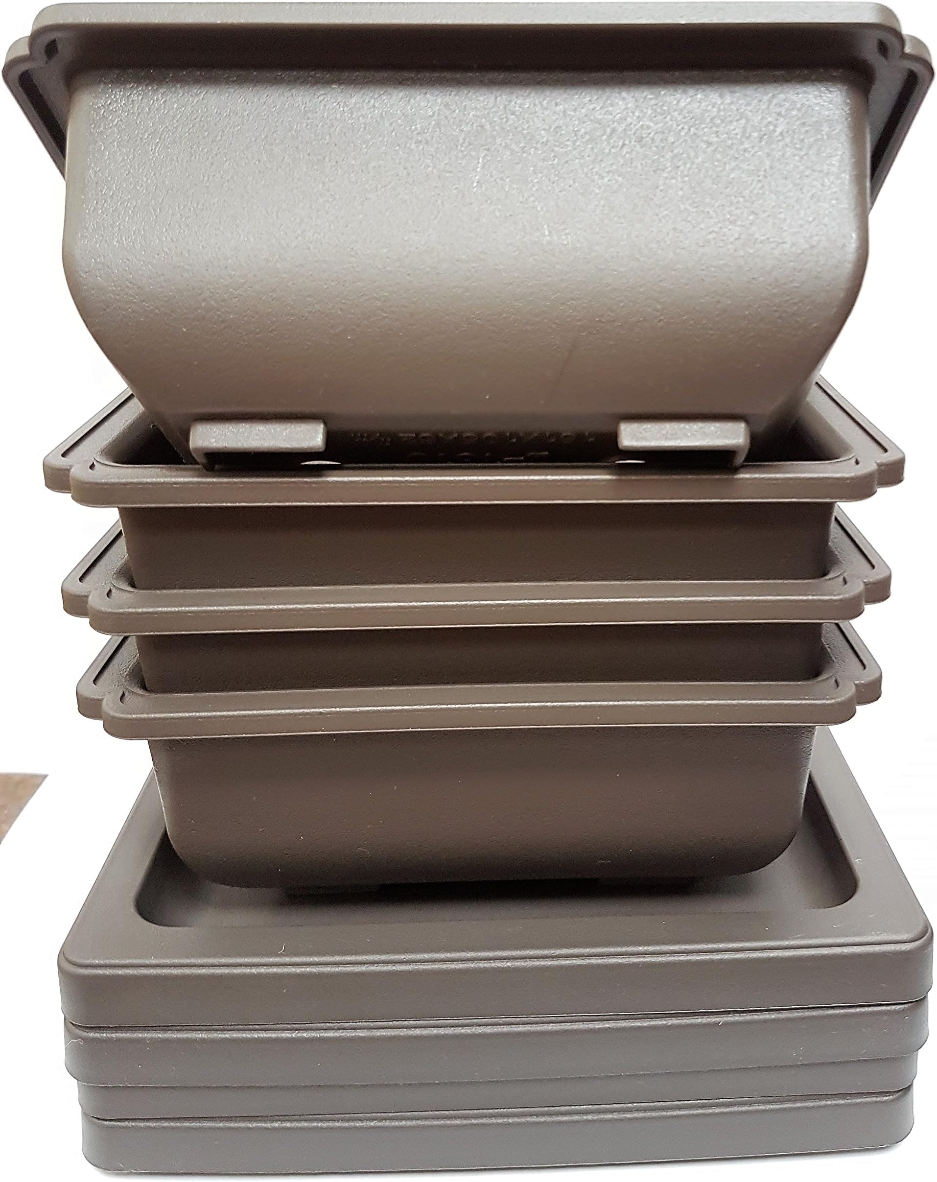 4 x 15cm Plastic Bonsai Pot with Matching Saucer