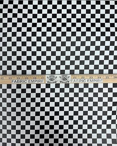 Miniatura 8 de Tapicería de vinilo en relieve de tela de carreras de damas de 54 pulgadas de ancho vendido por The Yard